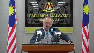 Sidang Media oleh Yang Berhormat Senator Tuan Zahid Md Arif 10 Ogos 2022