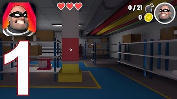 Robbery Madness - Gameplay Walkthrough Part 1 - Tutorial: Practice Mode [iOS,Android]