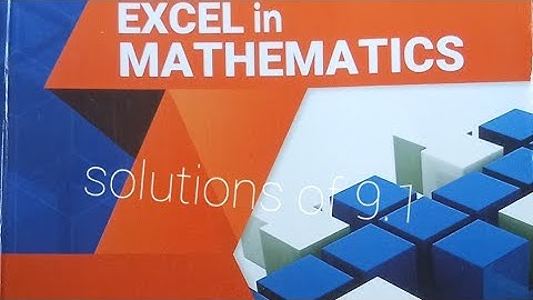 solutions of exercise 9.1 ,#vedanta