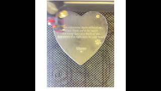 Preserving Precious Memories: Engraving a Personalised Slate Heart Memorial | Rowland Designs