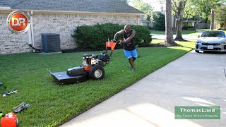 DR Field and Brush Mower Pro Max34 Delivery, Assembly, and Review