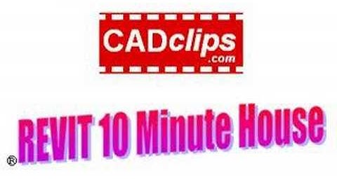 REVIT 10 Minute House - CADclip