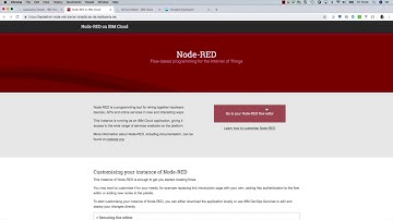 (outdated) 2019 - How to setup the Node-RED Starter Kit on IBM Cloud?