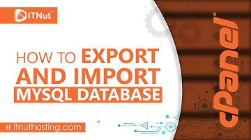How to Export and Import MySQL Database from cPanel