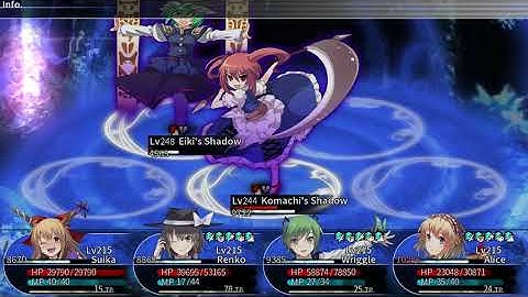Labyrinth of Touhou 2 Steam - vs Shadow Eiki and Komachi