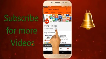 How to create bell intro like technical guruji