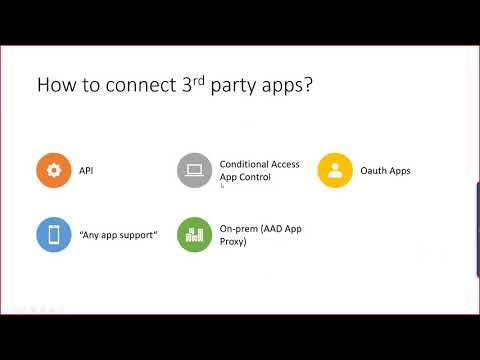 MCAS webinar: Connecting 3rd party Applications | Session 5 | EU