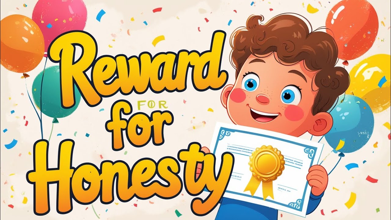 🌟 Reward for Honesty | Heartwarming Moral Story for Kids | Must Watch ...