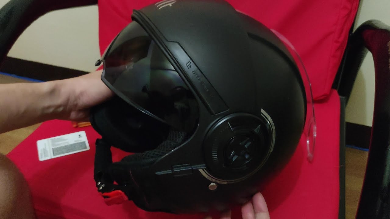 How to Remove Visor in MT Helmets Viale SV YouTube