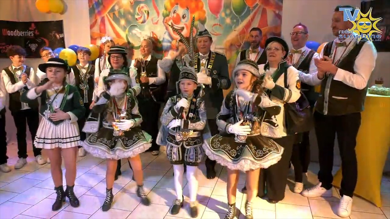 Kinderprinz Levi I der Kgl. Stadtwache Grün Weiss Eupen