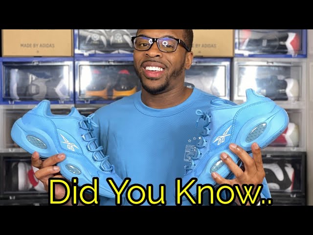 Reebok Question Low Blueprint Review and On Foot - YouTube