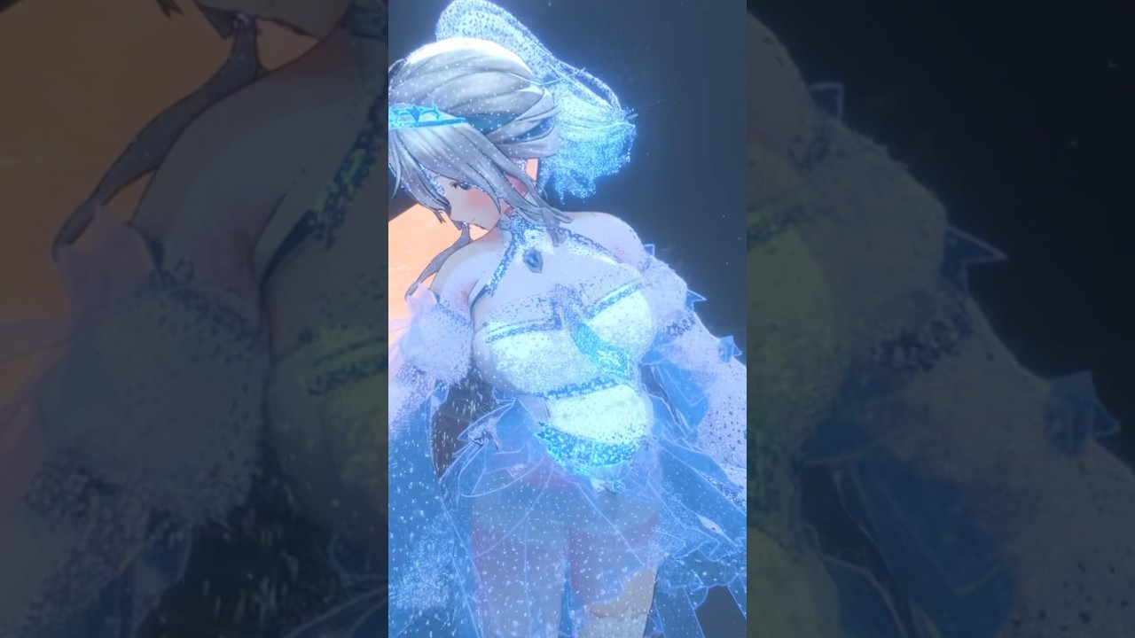 👠💎まるでシンデレラ？！ #vtuber 白銀ノエル #shorts #3D