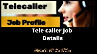 Telecaller Job Details | Telecaller Roles &Resposibilities | Tele calling Job Discription in Telugu screenshot 2