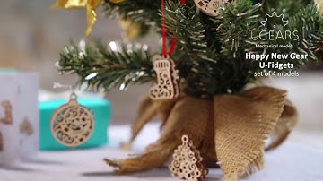 U Fidgets Happy New Gears 4 in 1 UGearsNL