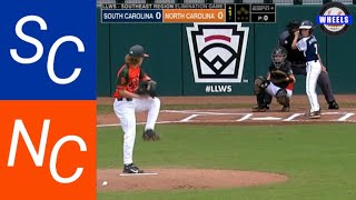 South Carolina vs North Carolina | LLWS Southeast Regional Elimination Game | 2023 LLWS Highlights