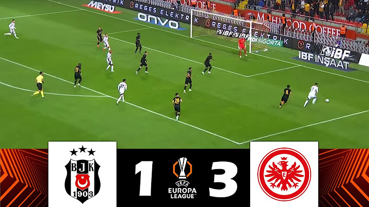 Beşiktaş vs. Eintracht Frankfurt [1-3] | UEFA Europa League 2024/25 | Match Highlights!