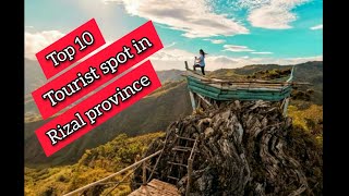 Top 10 Tourist Spot in Rizal Province