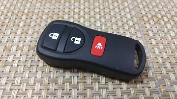 How to change Key Fob Battery on Nissan 350z Altima Armada Maxima Infiniti FX35 G35 I35 Q45 Keyless