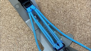 How To Make a 4 Strand Core With Double Cow