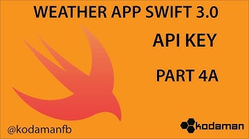 Weather App Swift 3 - Get API Key - Part 4A