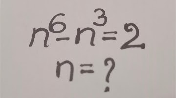 International Math Olympiad Problem n^6–n^3=2  #maths #mamtamaam #algebra