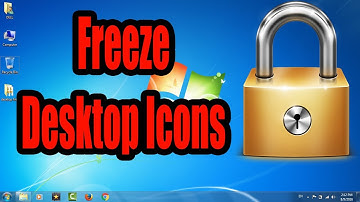 Lock and Freeze Desktop Icons From Kids in Windows 10, 8, 7