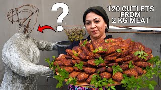 Бюджетный рецепт: 120 котлет из 2 кг говяжьего мяса Стейк