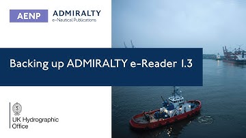 Backing up ADMIRALTY e-Reader 1.3