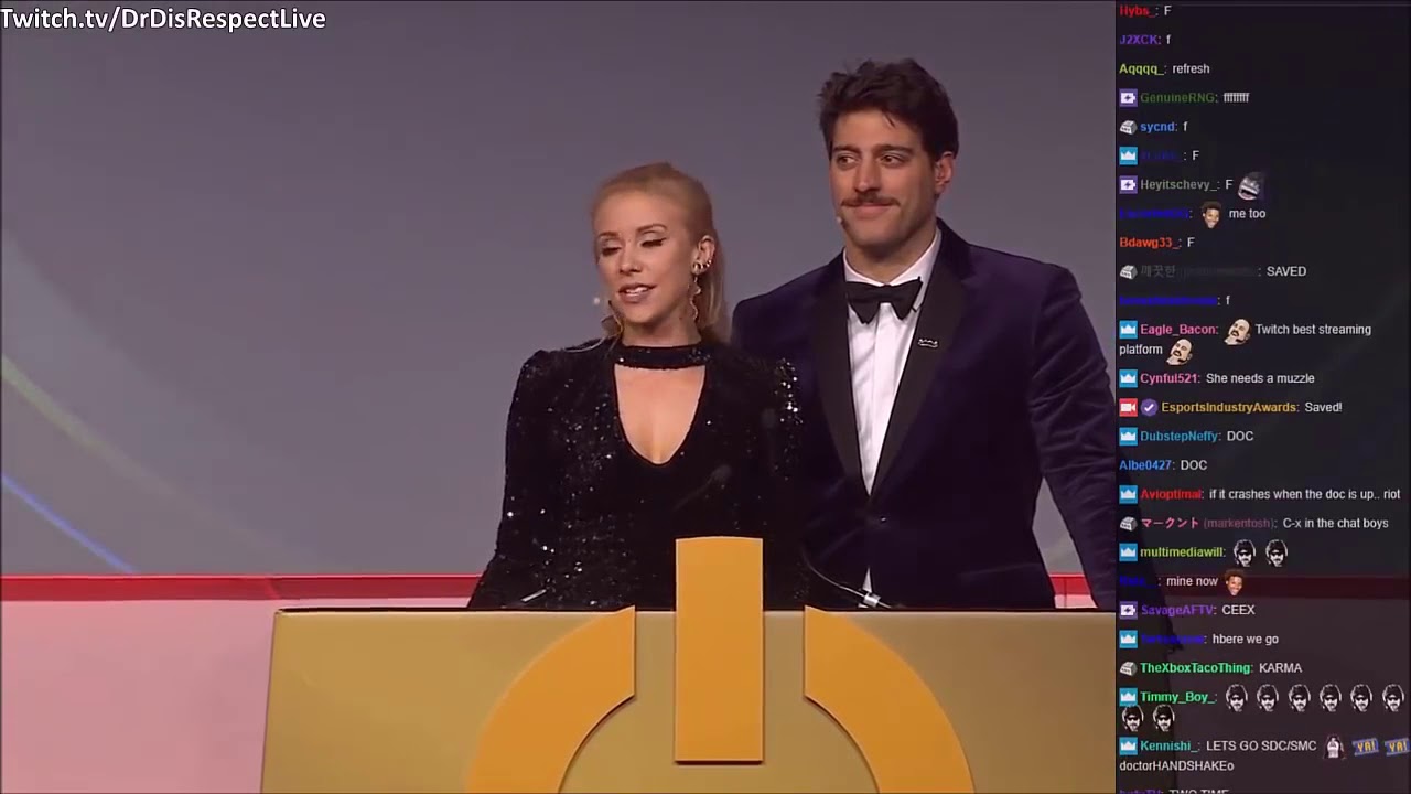 DrDisRespect's Speech for Winning Streamer of the Year 2017!