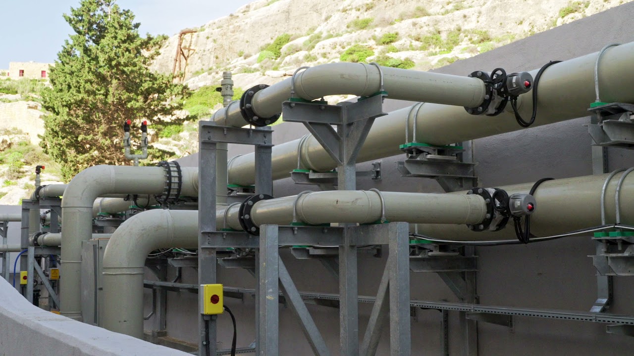 Hondoq RO plant - Before and After