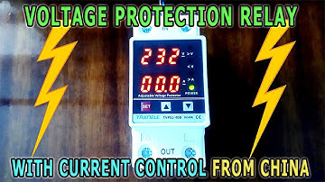 Multifunctional Voltage Protection Relay from AliExpress | TVPS1-40B Review Voltage Relay from China