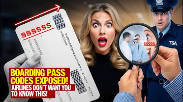 The Secret Code on Your Boarding Pass Airlines Don’t Want You to See!
