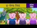 ଥ ର ଲ ଟଲ ପ ଗ ସ Three Little Pigs In Odia Odia Story Fairy Tales In Odia Odia Fairy Tales