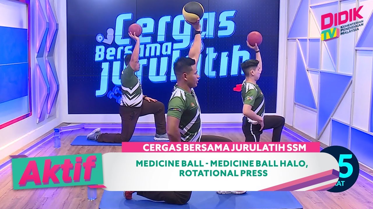 Cergas Bersama Jurulatih SSM Medicine Ball Medicine Ball Halo