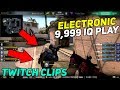 ELECTRONIC 9,999 IQ PLAY! NIKO НЕРЕАЛЬНЫЙ КЛАТЧ 1V4! STEWIE2K NINJA DEFUSE! CS:GO Twitch Clips #33