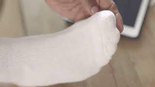 Doc Ortho Ultra Soft Loose Fit Diabetic Crew Socks Moisture Wicking Ankle Socks screenshot 2