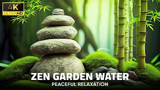 Relaxing Music for Deep Sleep 🌿 Zen Garden Water Flow & Birds | Melt Away Stress & Inner Peace