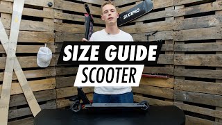 How to Choose Height & Scooter Size Chart | Beginners' Guide - YouTube