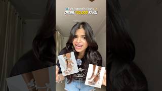 DIY Butterfly Heels 🦋 | Upcycled my old heels into ₹10,000 heels using just ONE product worth ₹60