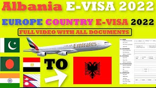 Apply Albania E-Visa Online 2022 Hindi / Urdu