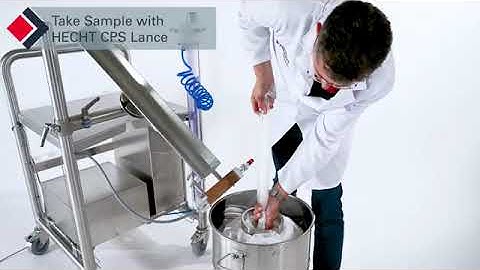 Video tutorial | Bulk handling & engineering insights | Small sample in containment from a drum