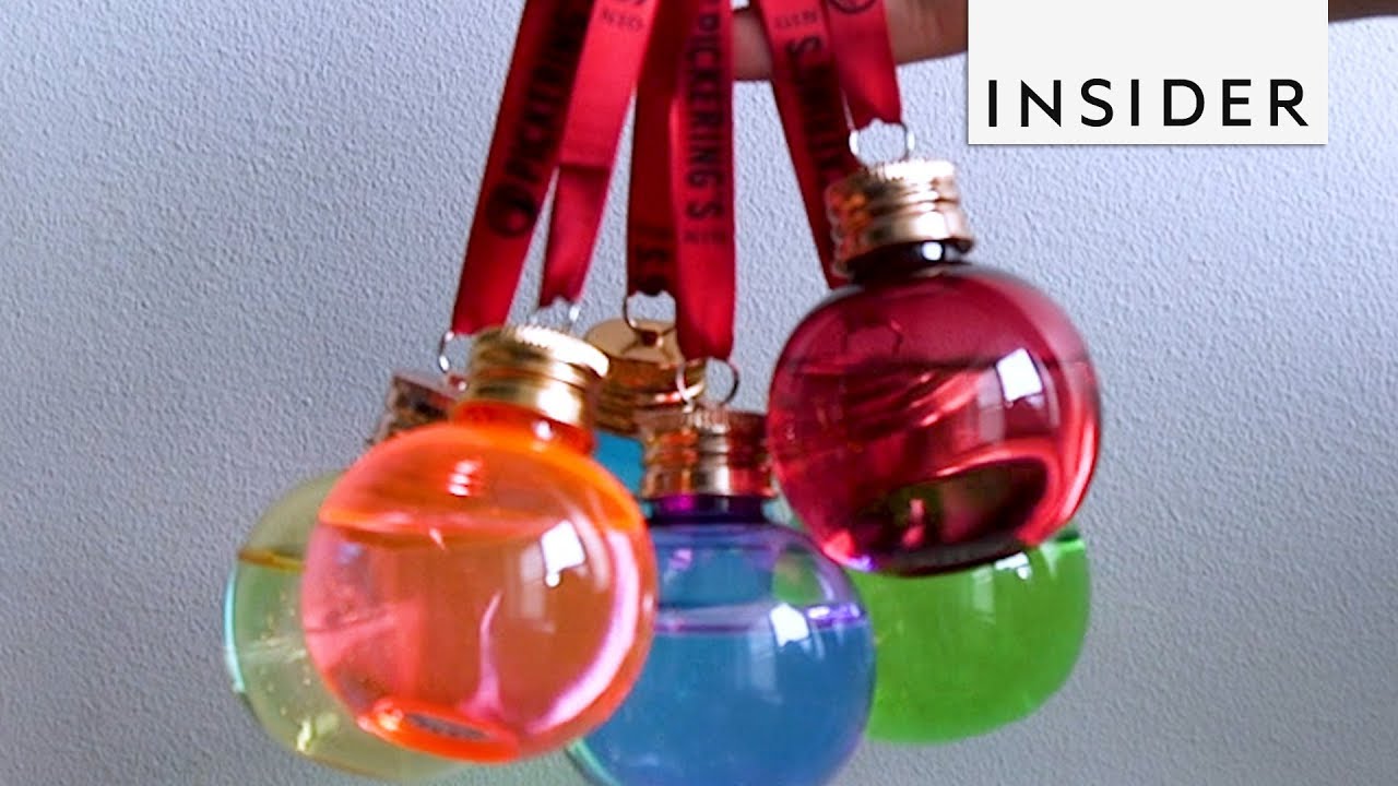 These Ornaments are Filled with Gin