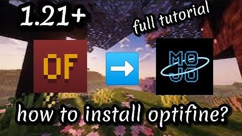 How to install optifine in mojo launcher/zalith launcher/pojav launcher full tutorial step by step