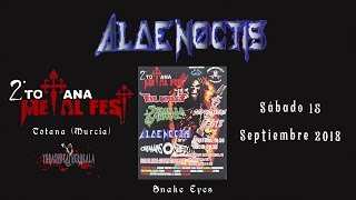 Alae Noctis - Snake Eyes (live II Totana Metal Fest 15-09-2018)