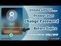 Enforce Password Changes for Domain Users Using Group Policy | Windows Server 2019