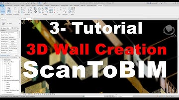 3. 3D Wall- One Face(2points) - How to create Walls in Revit from point cloud data | Scan To Bim