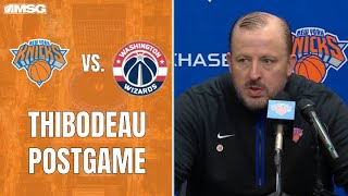 Thibs Reacts to Knicks Clinching Playoff Spot \& Updates on Julius Randle Injury | New York Knicks