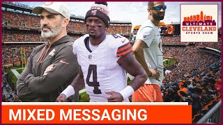 Is the mixed messaging about Deshaun Watsons injury a sign of a bigger problem with the Browns