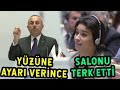 Mevlüt Çavuşoğlu Yüzüne Saydırınca Fransız Bakan Salonu Terketti