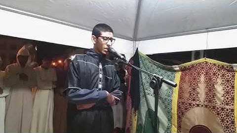 لأول مرة تلاوة مرئية رائعة للقارئ زكرياء الوالد آخر سورة النحل